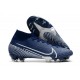 Chaussure Foot Nike Mercurial Superfly 7 Elite FG Bleu Blanc