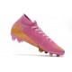 Chaussure Foot Nike Mercurial Superfly 7 Elite FG Rose Or