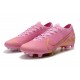 Chaussure Nike Mercurial Vapor XIII Elite FG Homme Rose Or