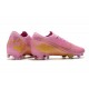 Chaussure Nike Mercurial Vapor XIII Elite FG Homme Rose Or