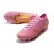 Chaussure Nike Mercurial Vapor XIII Elite FG Homme Rose Or