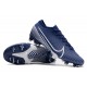 Nike Mercurial Vapor 13 Elite FG ACC Crampons Bleu Blanc