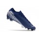 Nike Mercurial Vapor 13 Elite FG ACC Crampons Bleu Blanc