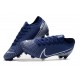 Nike Mercurial Vapor 13 Elite FG ACC Crampons Bleu Blanc