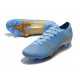 Nike Mercurial Vapor 13 Elite FG ACC Crampons Bleu Or