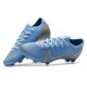 Nike Mercurial Vapor 13 Elite FG ACC Crampons Bleu Or