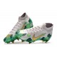 Nike Mercurial Superfly VII Elite SG-Pro Ac Mbappe Gris Or Verde