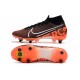 Nike Mercurial Superfly VII Elite SG-Pro Ac Noir Blanc Cramoisi