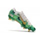 Nike Mercurial Vapor 13 Elite SG-PRO Anti-Clog Mbappe Gris Vert Or