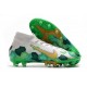 Nike Mercurial Superfly 7 Elite AG-Pro Mbappe Gris Vert Or