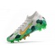 Nike Mercurial Superfly 7 Elite AG-Pro Mbappe Gris Vert Or