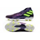 Adidas Chaussure de Foot Nemeziz 19+ FG Viola Jaune