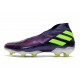 Adidas Chaussure de Foot Nemeziz 19+ FG Viola Jaune