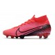 Chaussure Foot Nike Mercurial Superfly 7 Elite FG Cramoisi Noir