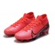 Chaussure Foot Nike Mercurial Superfly 7 Elite FG Cramoisi Noir