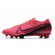 Nike Mercurial Vapor 13 Elite FG ACC Crampons Cramoisi Noir