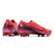 Nike Mercurial Vapor 13 Elite FG ACC Crampons Cramoisi Noir