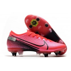 Nike Mercurial Vapor 13 Elite SG-PRO Anti-Clog Cramoisi Noir