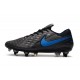 Nike Tiempo Legend VIII Elite SG Anti-Clog Noir Bleu