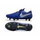 Nike Tiempo Legend VIII Elite SG Anti-Clog Bleu Argent