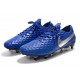 Nike Tiempo Legend VIII Elite SG Anti-Clog Bleu Argent