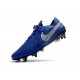 Nike Tiempo Legend VIII Elite SG Anti-Clog Bleu Argent