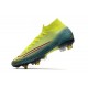 Nike Mercurial Superfly VII Elite SG-Pro Ac Citron Noir Vert