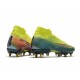 Nike Mercurial Superfly VII Elite SG-Pro Ac Citron Noir Vert