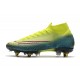 Nike Mercurial Superfly VII Elite SG-Pro Ac Citron Noir Vert