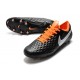 Nike Tiempo Legend VIII Elite FG Chaussures Noir Orange Blanc