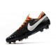 Nike Tiempo Legend VIII Elite FG Chaussures Noir Orange Blanc