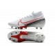 Nike Mercurial Superfly 7 Elite AG-Pro Blanc Cramoisi