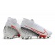 Nike Mercurial Superfly 7 Elite AG-Pro Blanc Cramoisi