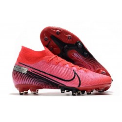 Nike Mercurial Superfly 7 Elite AG-Pro Cramoisi Noir