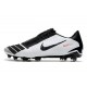 Nike Crampons Nouvelles Phantom Venom Elite FG Noir Blanc Rouge