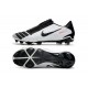 Nike Crampons Nouvelles Phantom Venom Elite FG Noir Blanc Rouge