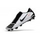 Nike Crampons Nouvelles Phantom Venom Elite FG Noir Blanc Rouge