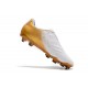 Nike Crampons Nouvelles Phantom Venom Elite FG Blanc Or Noir