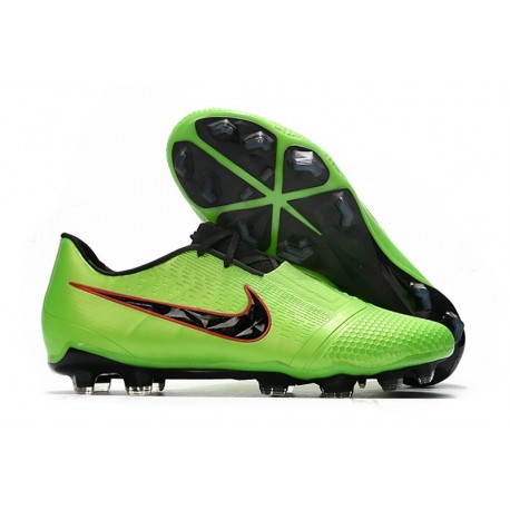 Nike Crampons Nouvelles Phantom Venom Elite FG Vert Noir