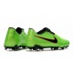 Nike Crampons Nouvelles Phantom Venom Elite FG Vert Noir