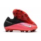 Crampon Football Nike Phantom Vision 2 Elite FG Cramoisi Argent Noir