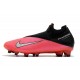 Crampon Football Nike Phantom Vision 2 Elite FG Cramoisi Argent Noir