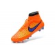 Nouvelle Homme Cramspon de Foot Nike Magista Obra FG Orange Violet