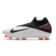 Crampon Football Nike Phantom Vision 2 Elite FG Blanc Noir Cramoisi