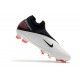 Crampon Football Nike Phantom Vision 2 Elite FG Blanc Noir Cramoisi