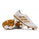 Chaussures de Football pour Hommes Adidas Copa 19.1 FG Blanc Or