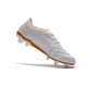 Chaussures de Football pour Hommes Adidas Copa 19.1 FG Blanc Or