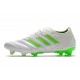 Chaussures de Football pour Hommes Adidas Copa 19.1 FG Blanc Vert