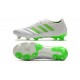 Chaussures de Football pour Hommes Adidas Copa 19.1 FG Blanc Vert