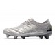 Chaussures de Football pour Adidas Copa 19.1 FG Argent Jaune Solaire